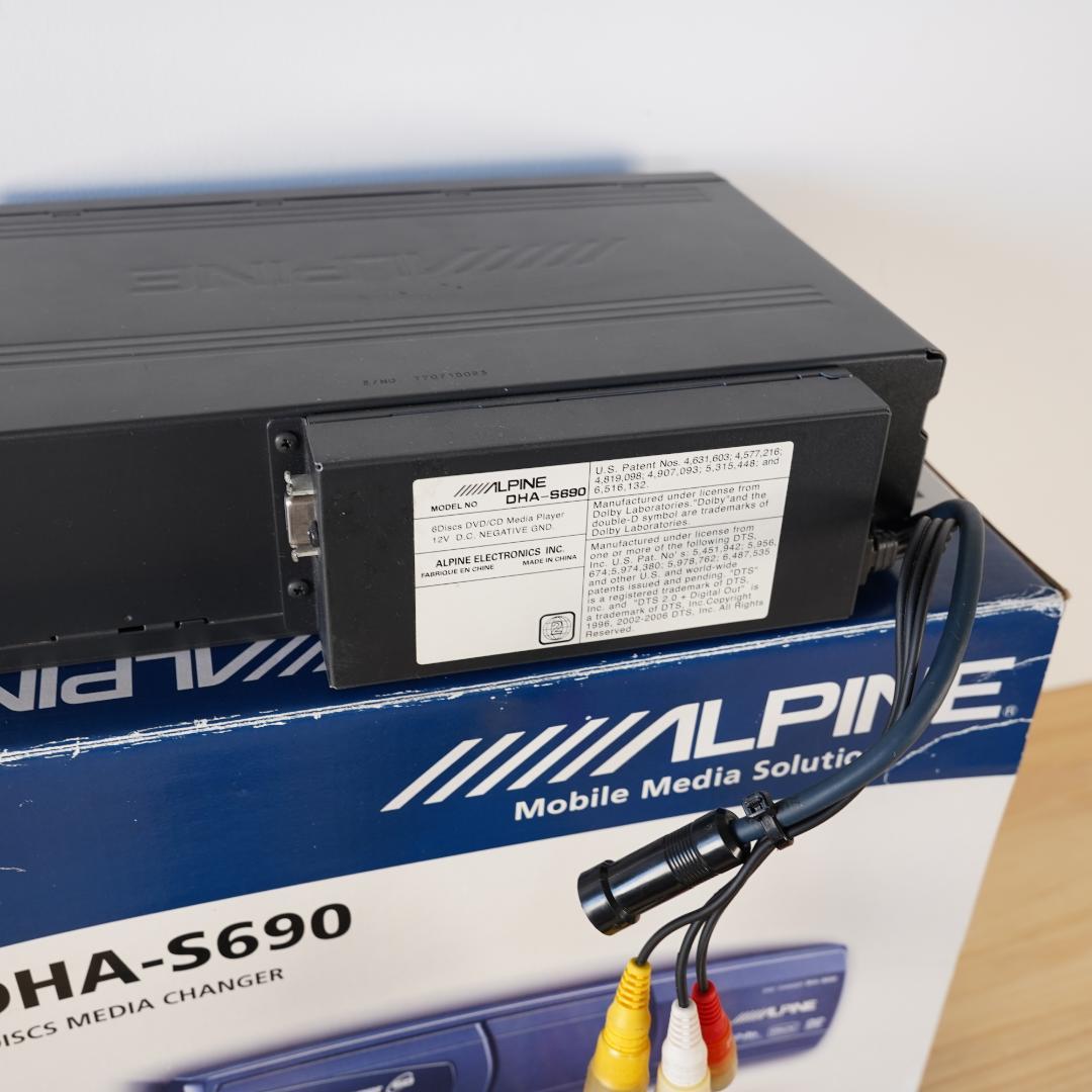 アルパイン DVDチェンジャー DHA-S690