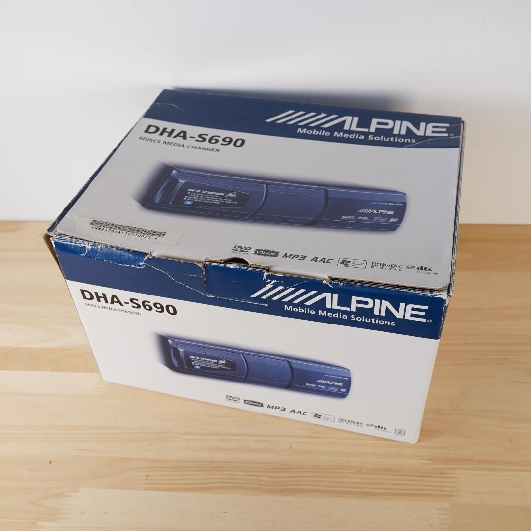 アルパイン DVDチェンジャー DHA-S690