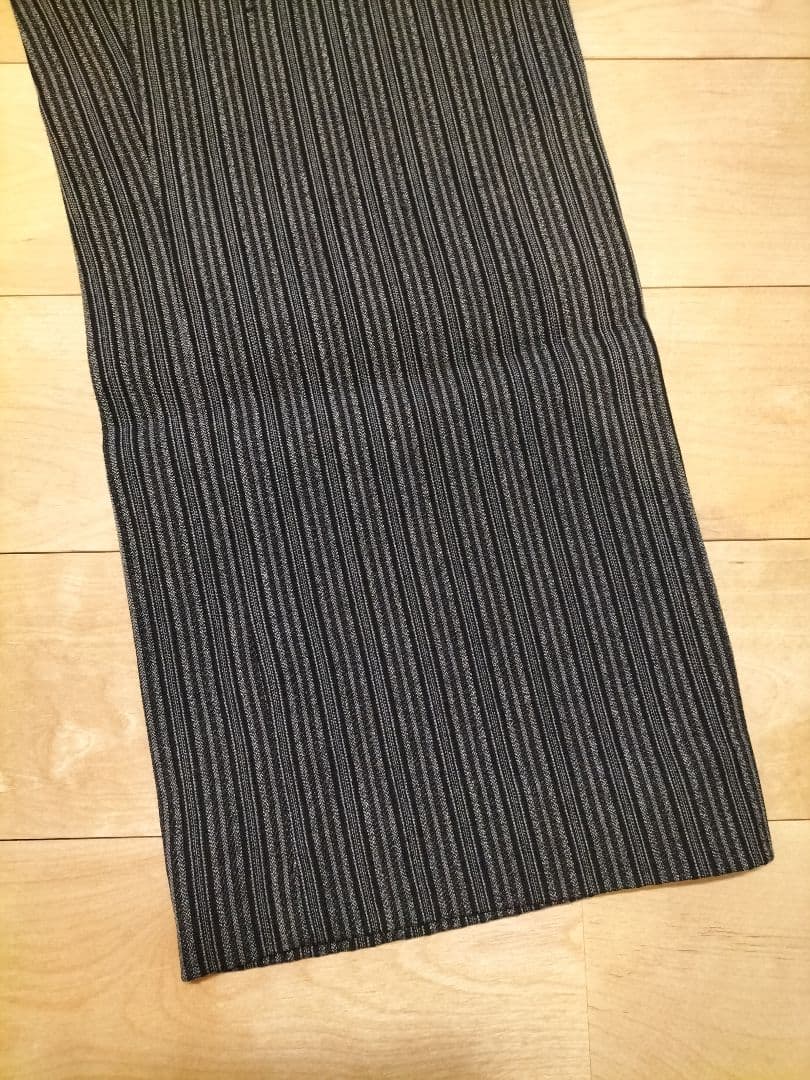 50s フレンチワークパンツ　ストライプ柄　W88cm