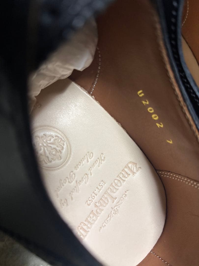 新品　ユニオンインペリアル　U2002 ビジネスシューズ　7EE 25