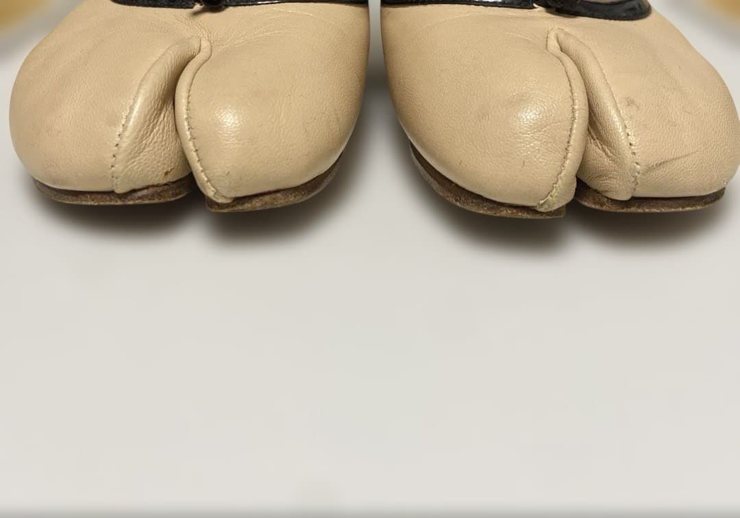 マルジェラ36足袋シューズtabiフラット