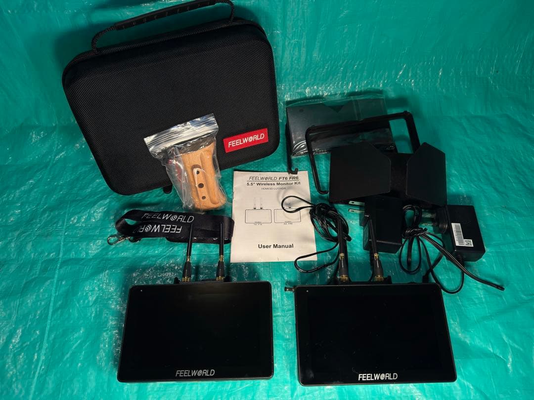 FEELWORLD FT6 FR6 HDMIワイヤレスモニタービデオドローン