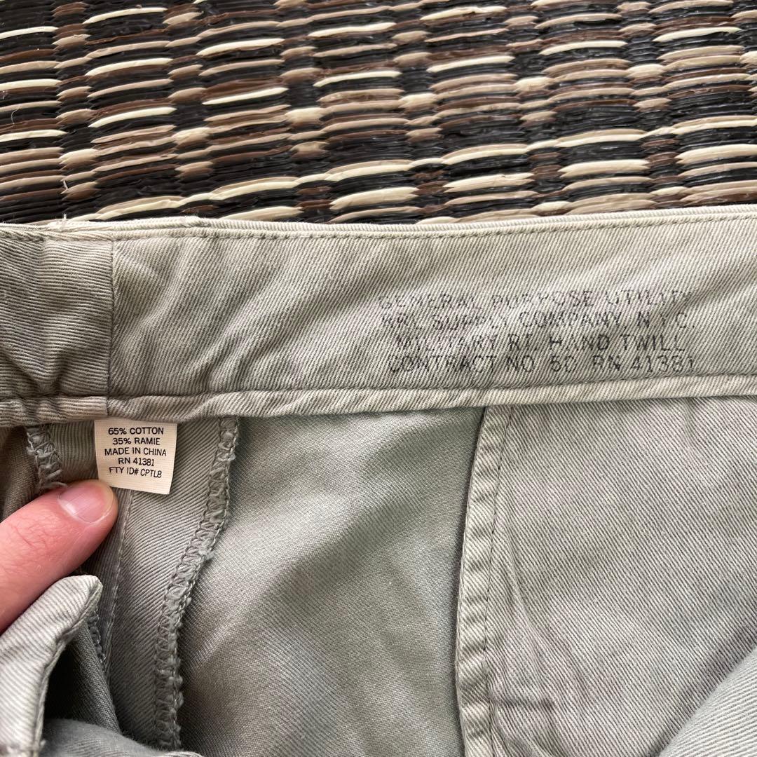 RRL ラルフローレン　ワークパンツ　w34 l32