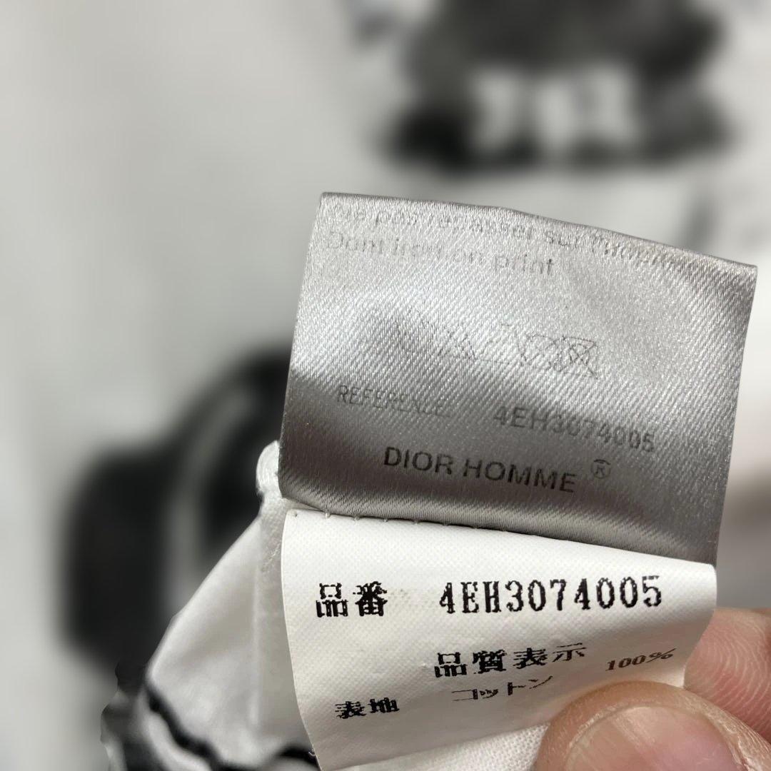 希少 Dior Homme エディ期 04SS ロボット ノースリーブTシャツ