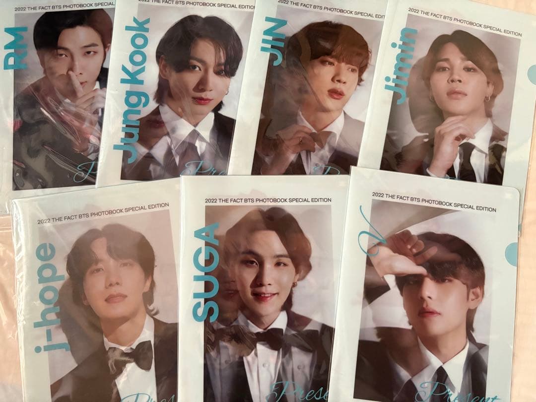 BTS 2022 THE FACT PHOTOBOOK クリアファイルセット