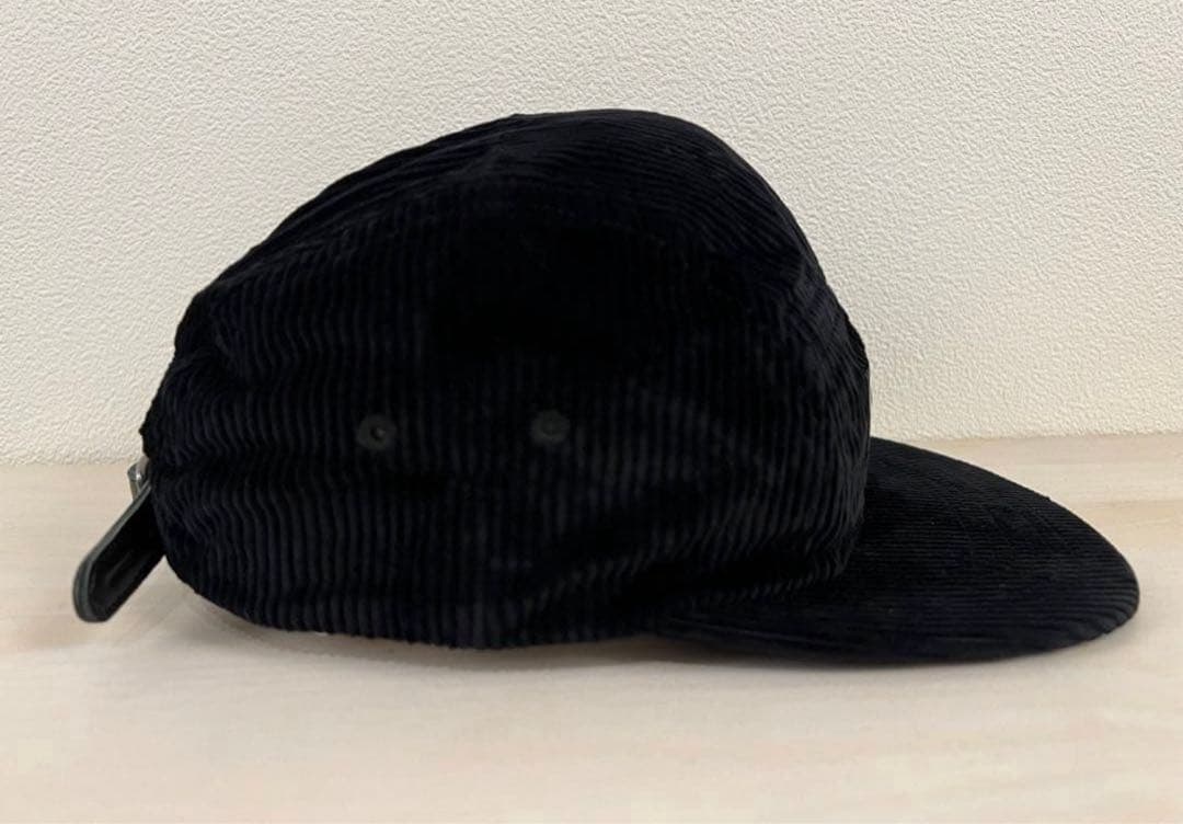 名作 Supreme Corduroy Camp Cap Black