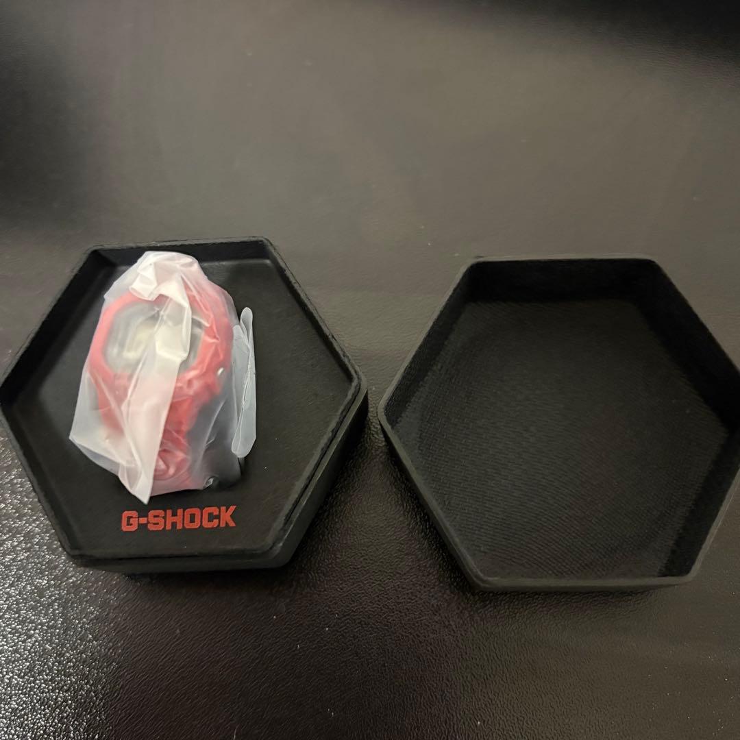 CASIO G-SHOCKレッド リングウォッチ ナノ DWN-5600-4JR