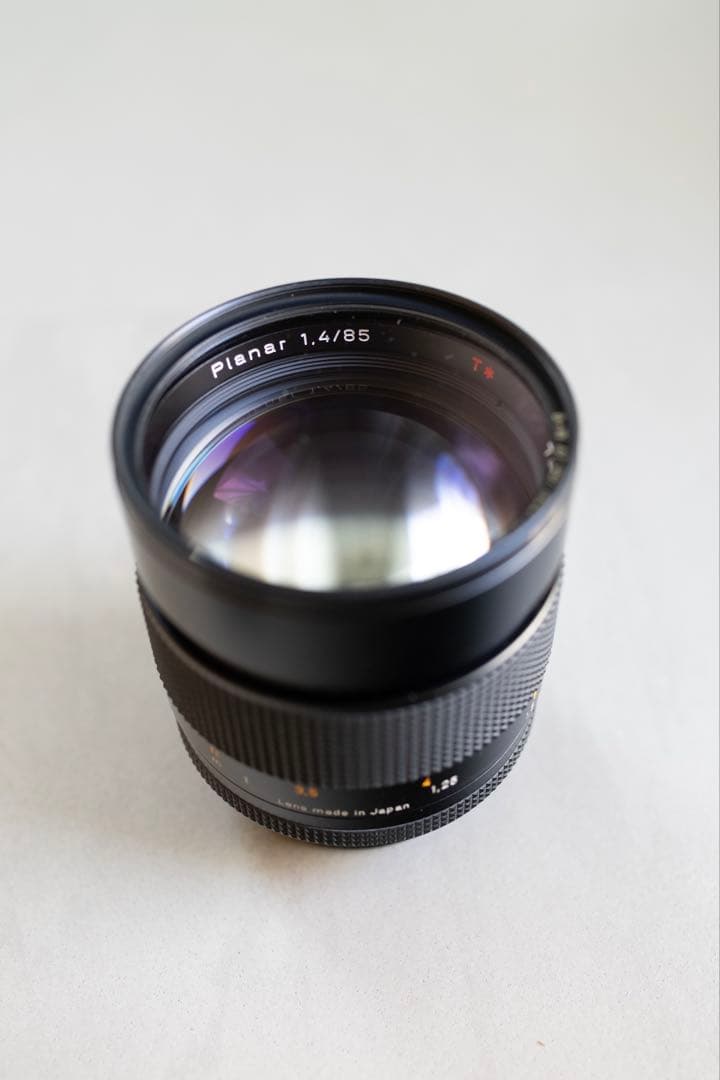 【美品】 Carl Zeiss Plannar MMJ 85mm F1.4