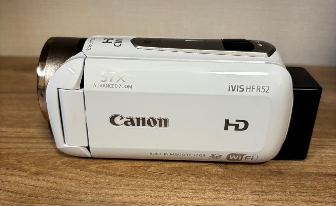 Canon iVIS HF R52 Wi-Fi内蔵　ホワイト