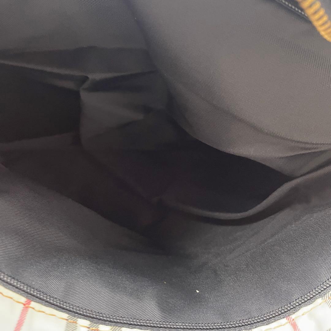 バーバリー ゴルフ ノバチェック pvc ボストンバッグ 2way 旅行 黒