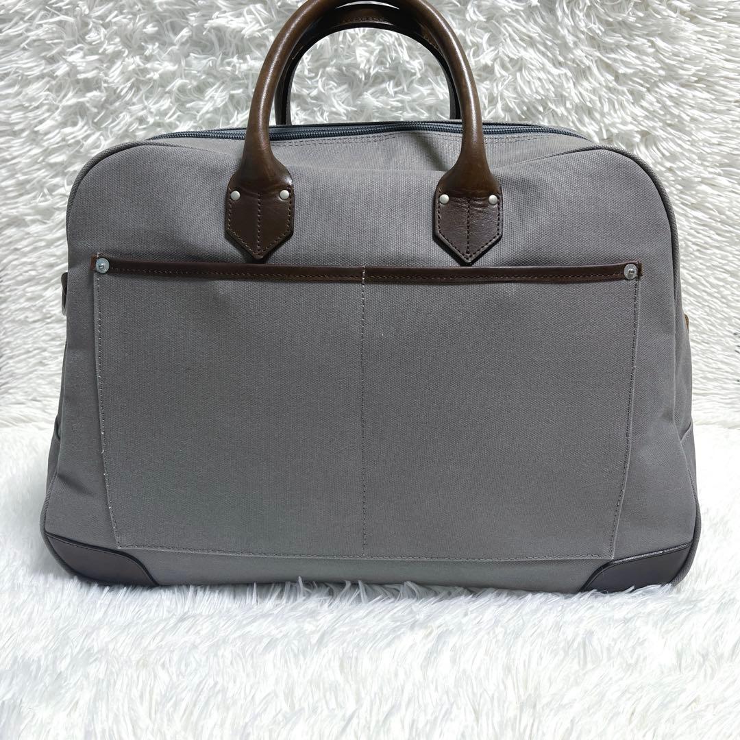 【稀少モデル】犬印鞄製作所 ボストンバッグ 2way 帆布 ショルダー