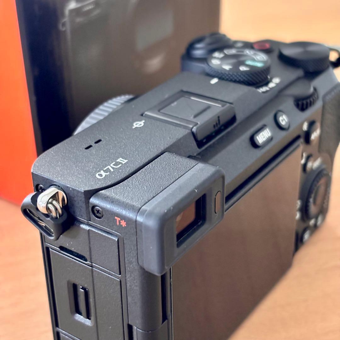 【美品】SONY α7C II ブラック ボディー本体 (ILCE-7CM2)