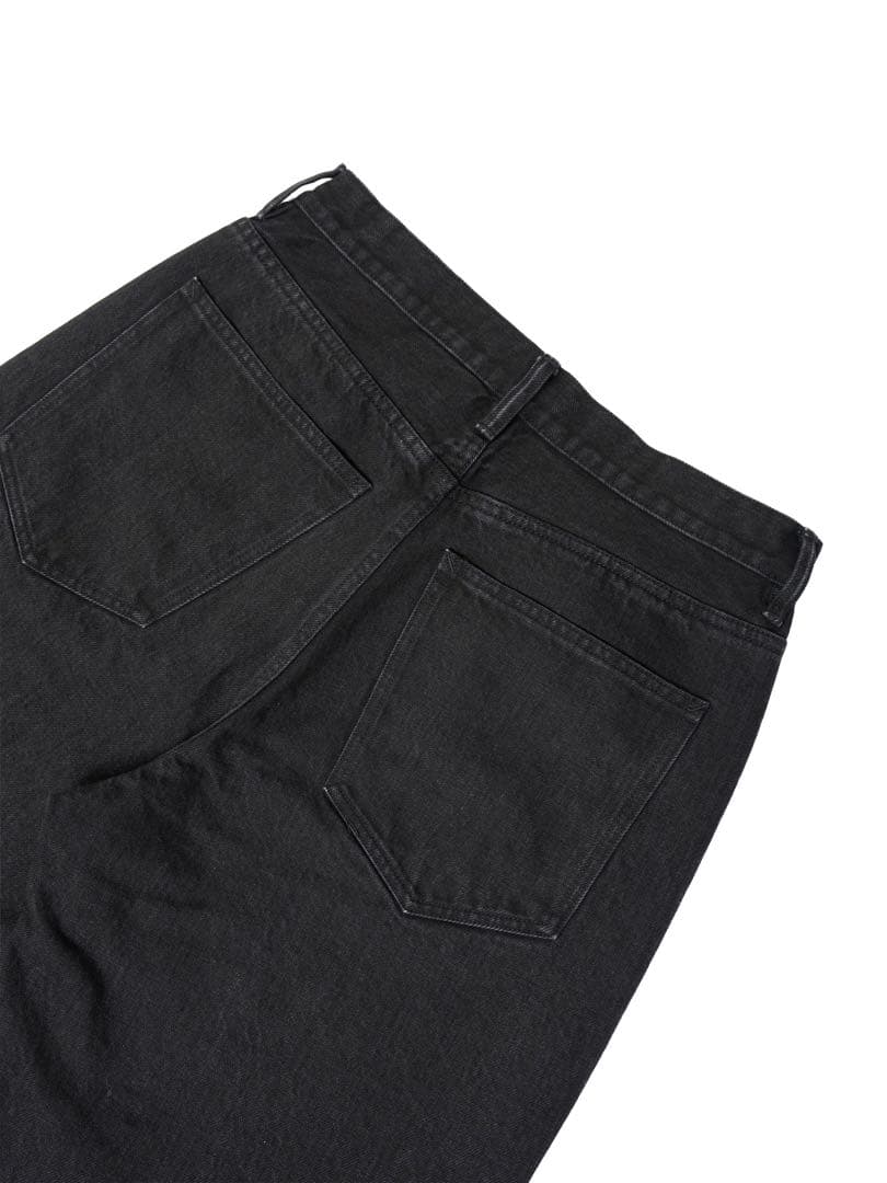 ジャケット・アウター KAJA MEDIUM BAGGY BLACK DENIM PANTS