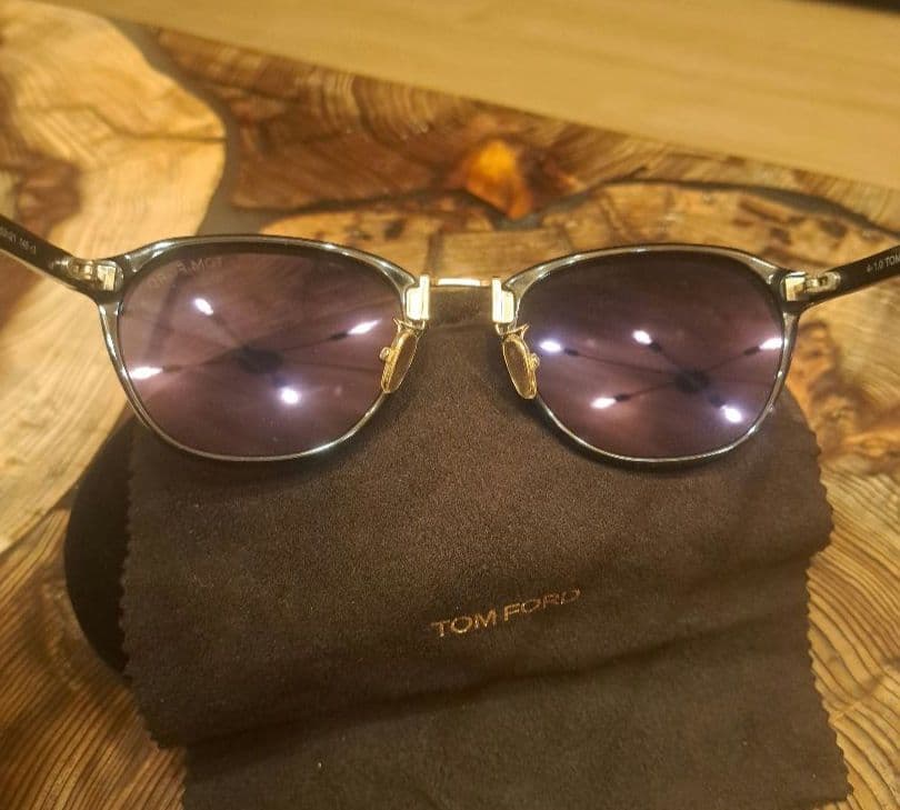 美品 TOM FORD サングラス TF878-D 01A トムフォード