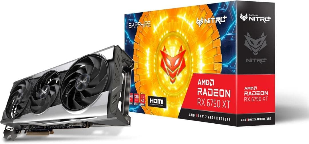 グラフィックボード・グラボ・ビデオカード Sapphire NITRO+ Radeon RX 6750 XT