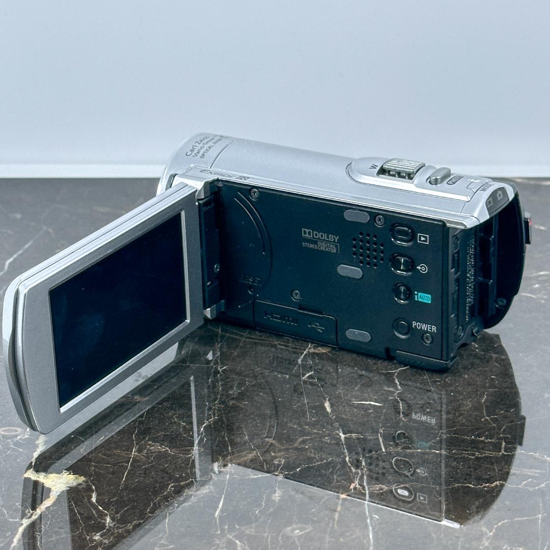 【美品】SONY HDR-CX170 シルバー　ビデオカメラ