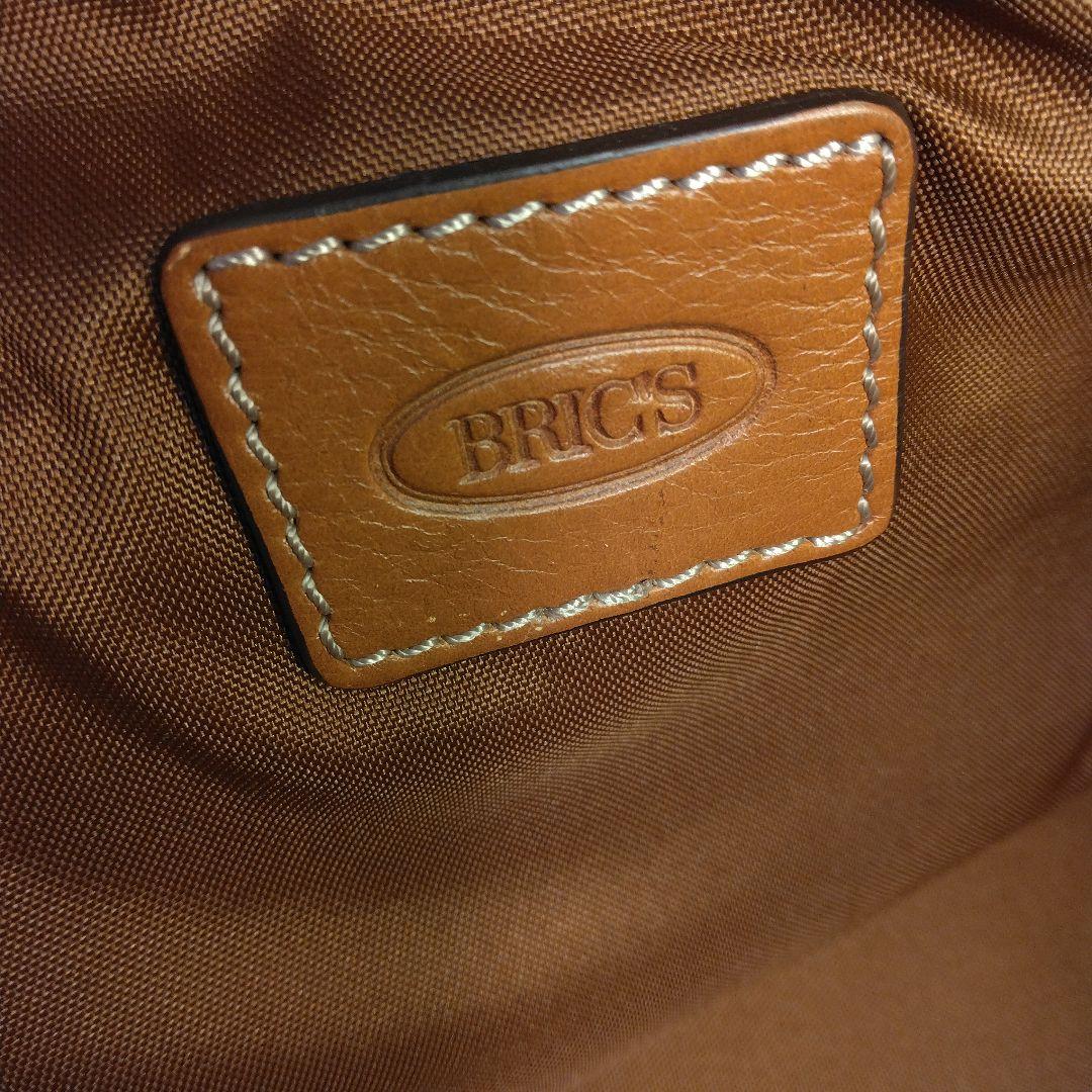 BRIC'S ブリックス ダークブラウン ２WAY ボストンバッグ オールレザー