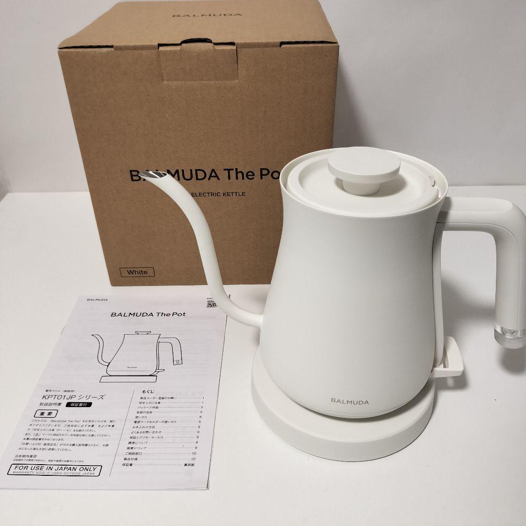 【動作確認済み】BALMUDA　電気ケトル　2024年製 1222 ◎