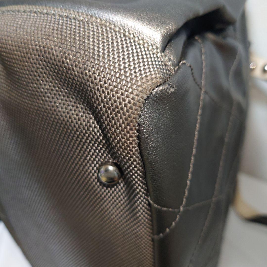 CHANEL パリピアリッツGM ダークグレー トートバック ポーチ付き