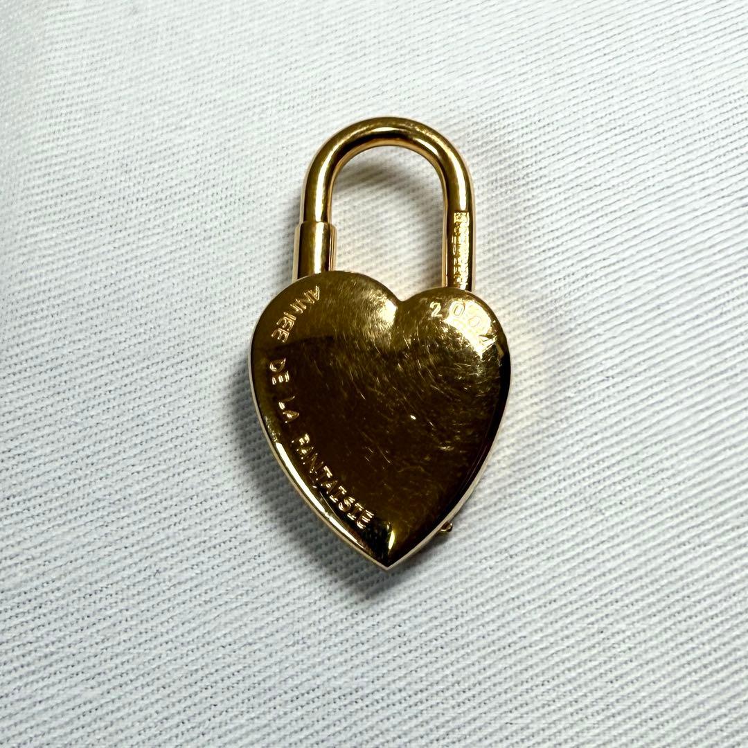 ★*★様 エルメス 2004限定 カデナ ファンタジーハートチャーム ゴールド