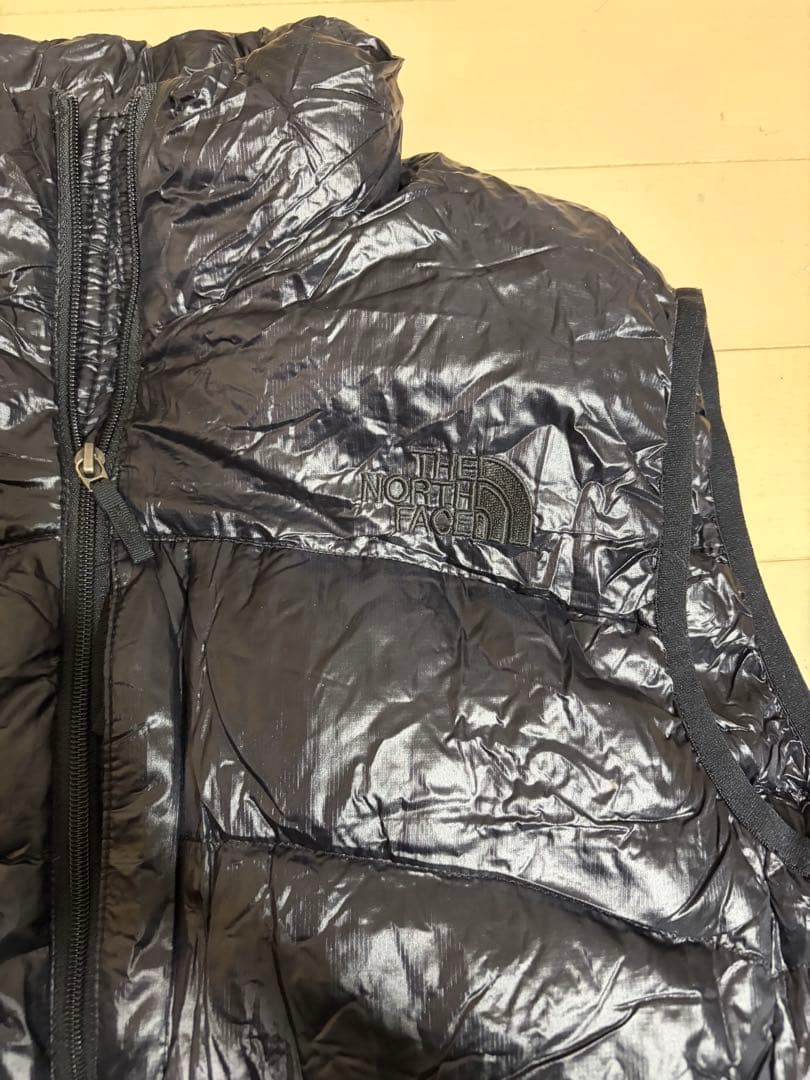 【美品】THE NORTH FACE 黒 ダウンベスト S