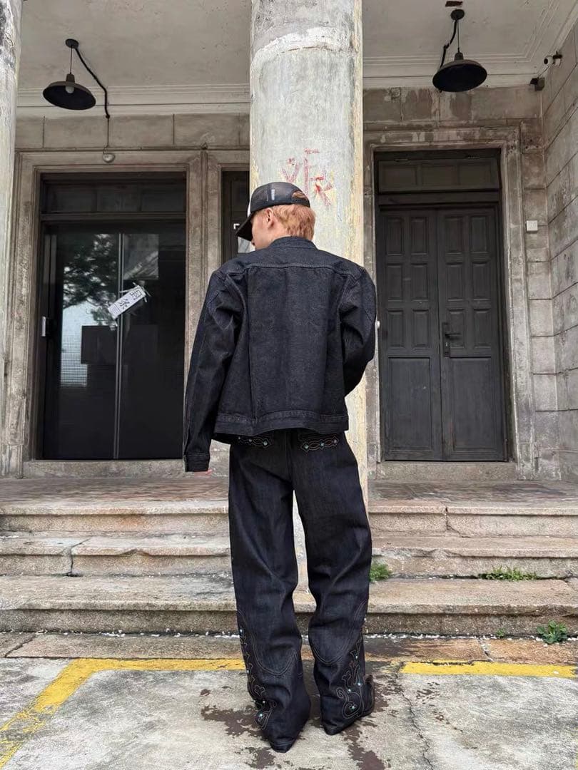 ANTIDOTE デニムジャケット　ファイヤーマン　リジットデニムnoremid