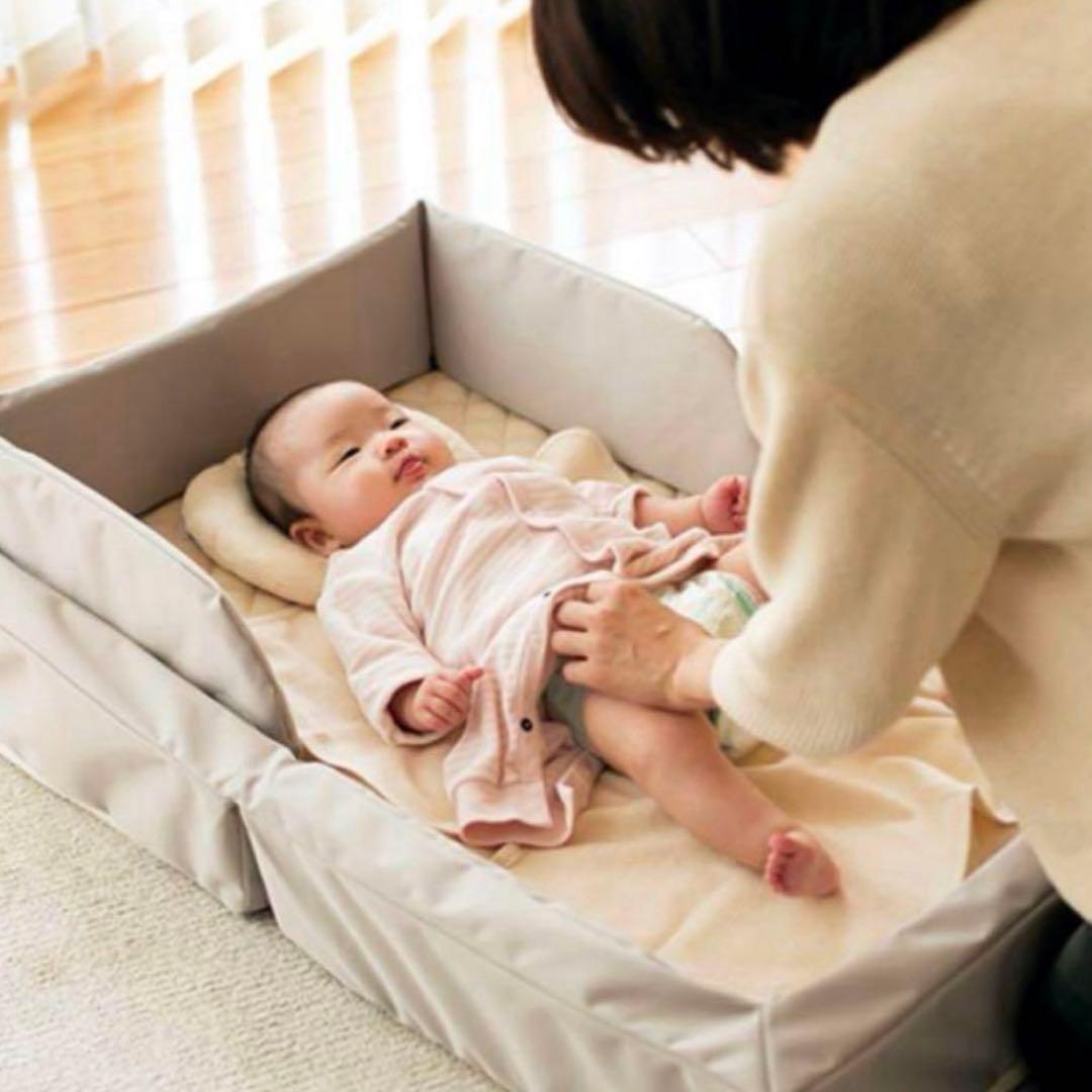 【美品✨】ファルスカ コンパクトベッドフリー メランジブラウン