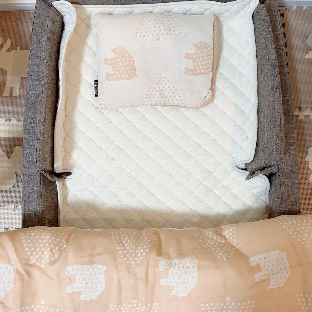 【美品✨】ファルスカ コンパクトベッドフリー メランジブラウン