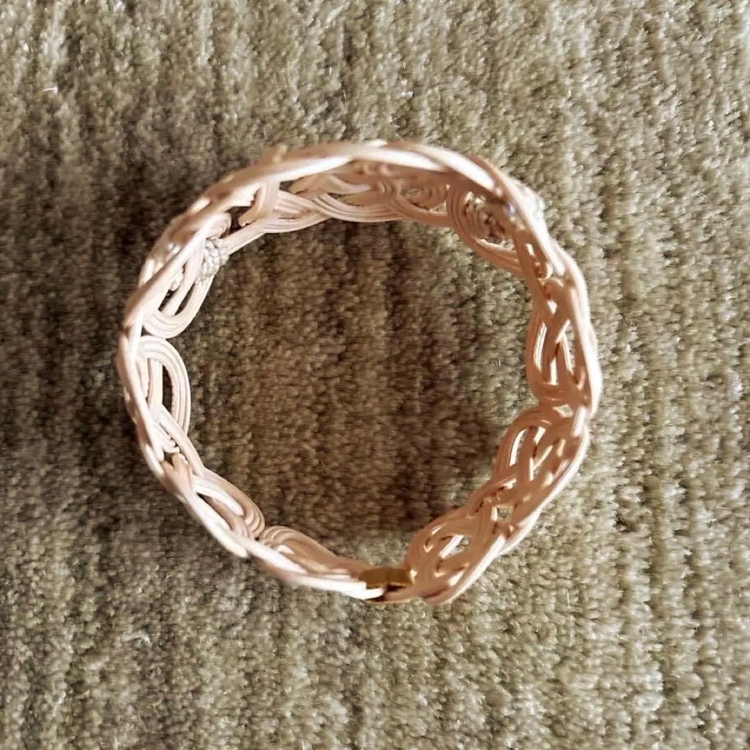 SIRISIRI /ARABESQUE Bangle 2 ラタン編み込みバングル