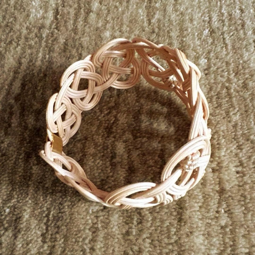 SIRISIRI /ARABESQUE Bangle 2 ラタン編み込みバングル