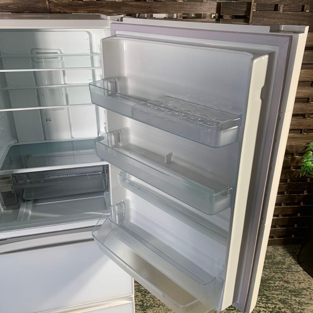 K703 TOSHIBA 363L 3ドア 冷蔵庫 GR-R36SXV(EW)