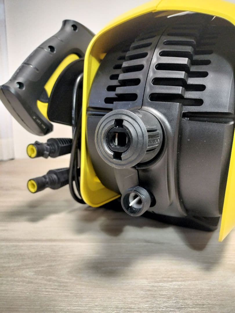 美品 ケルヒャー K2 サイレント 高圧洗浄機+ デッキブラシ+自吸水ホース