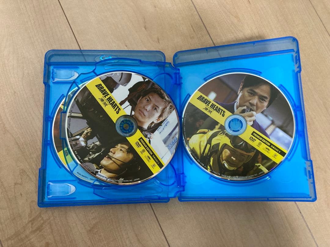 海猿 DVD ブルーレイ Blu-ray 3枚セット 海上保安庁 救助 新品