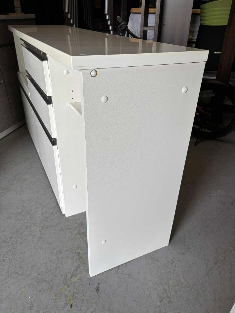 ほたきき NITORI キッチンカウンター(リガーレ160CT WH)