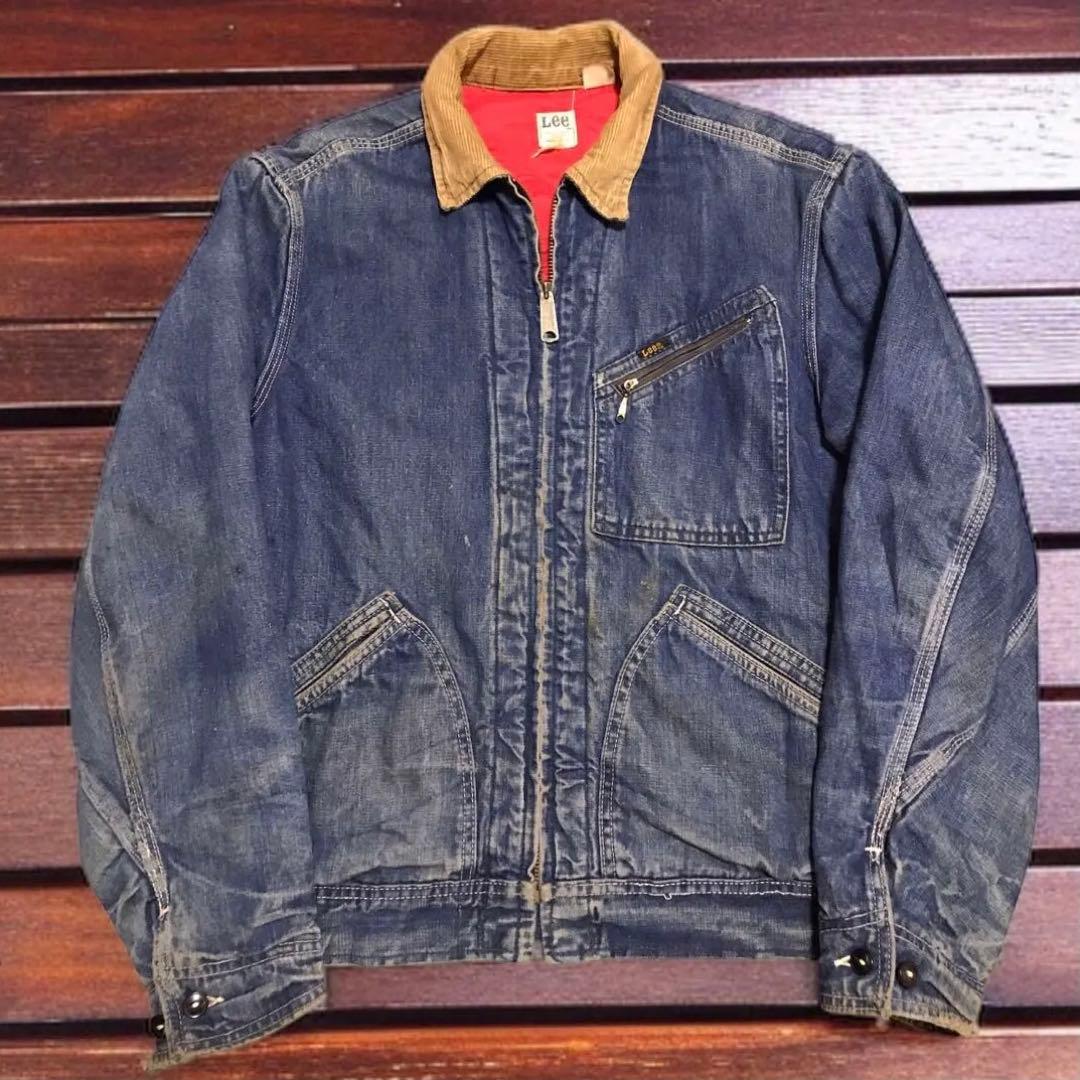 vintage 70s Lee 191-LB 裏地キルティング インディゴデニム