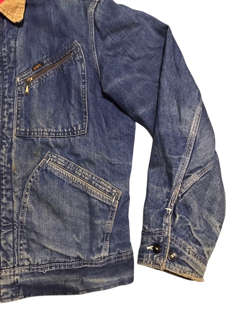 vintage 70s Lee 191-LB 裏地キルティング インディゴデニム