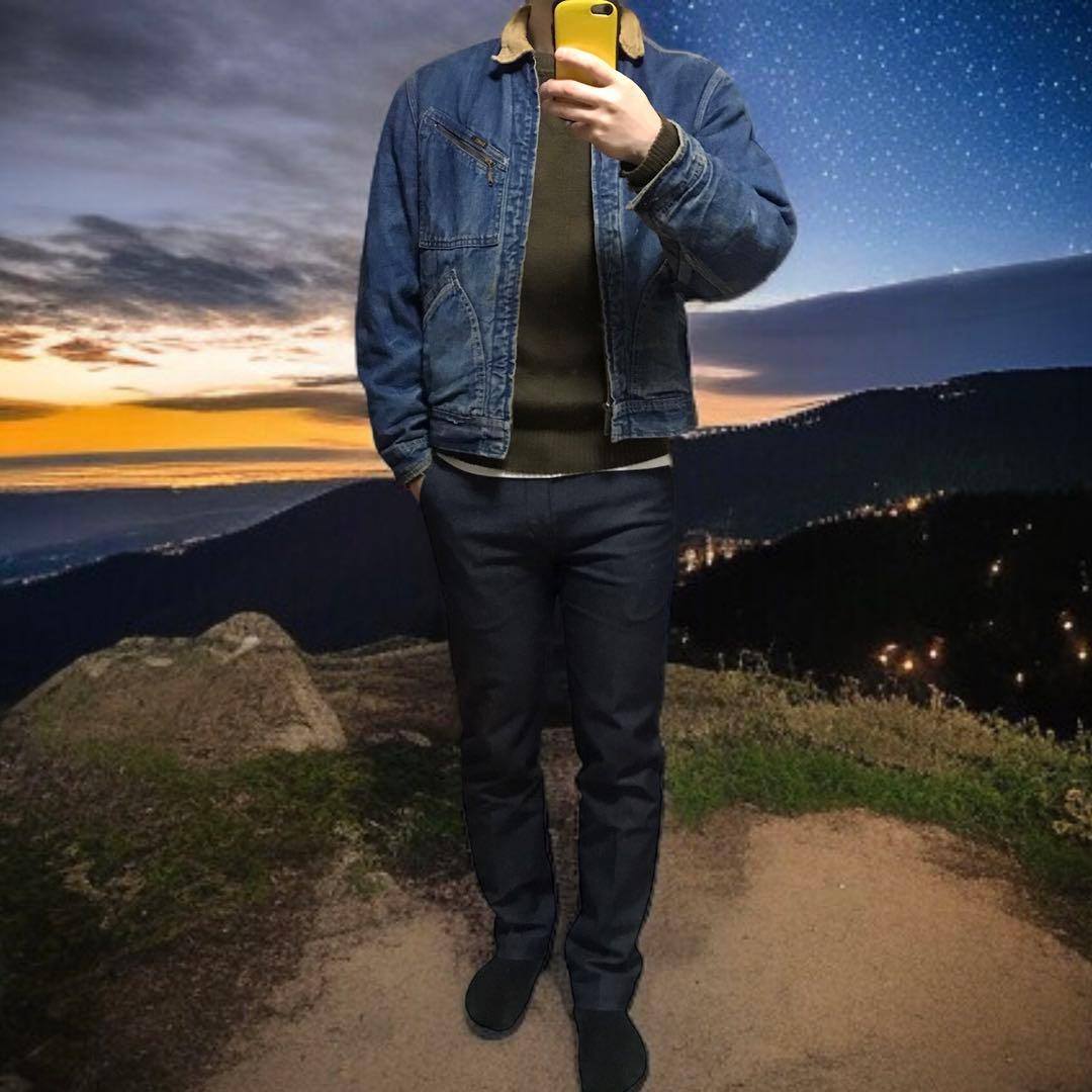 vintage 70s Lee 191-LB 裏地キルティング インディゴデニム