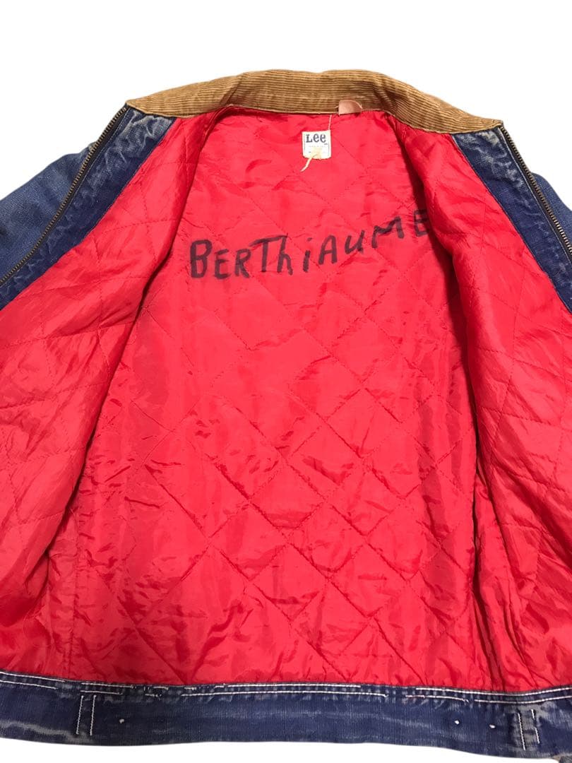 vintage 70s Lee 191-LB 裏地キルティング インディゴデニム