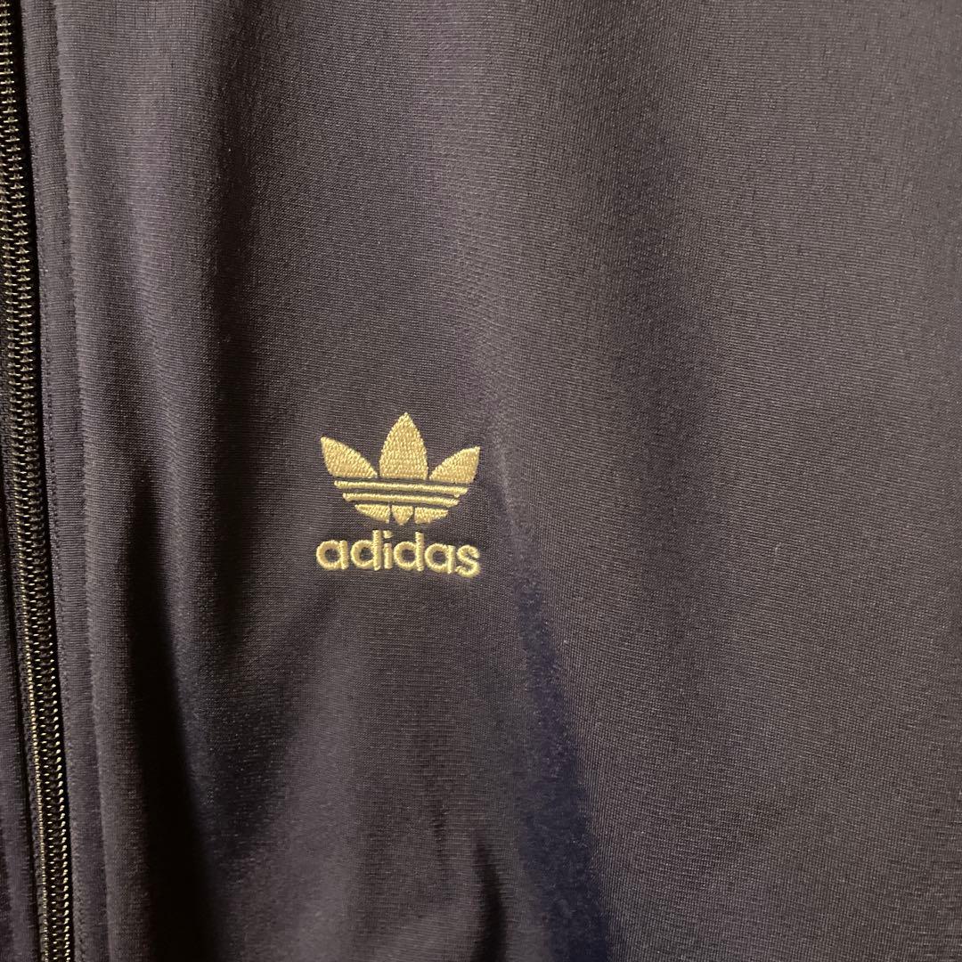土日限定！adidas ファイヤーバード トラックトップ ダークブルー Mサイズ