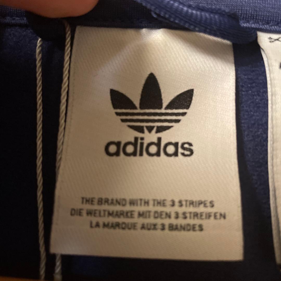 土日限定！adidas ファイヤーバード トラックトップ ダークブルー Mサイズ