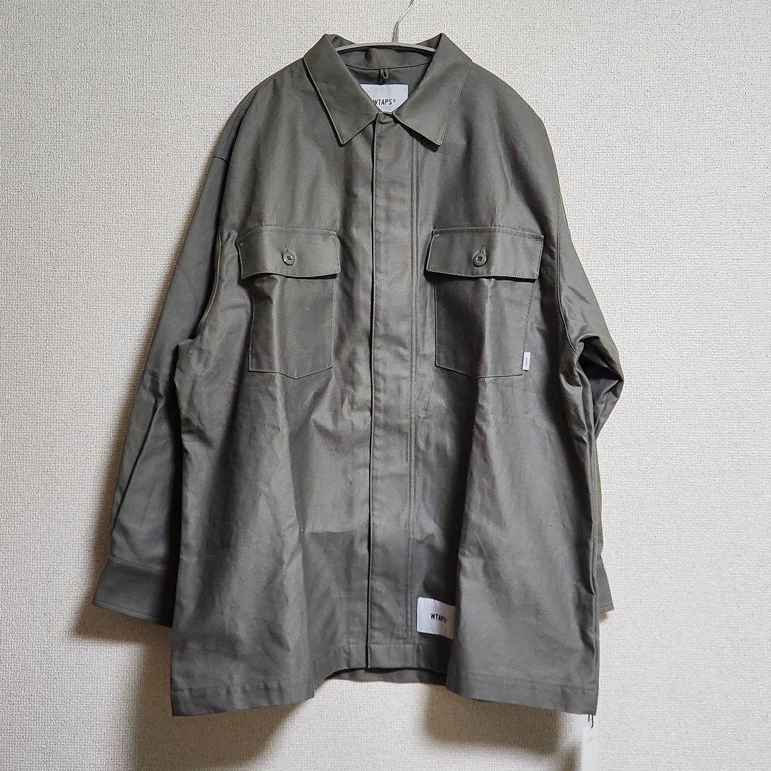 WTAPS ミリタリージャケット シャツジャケット カーキ
