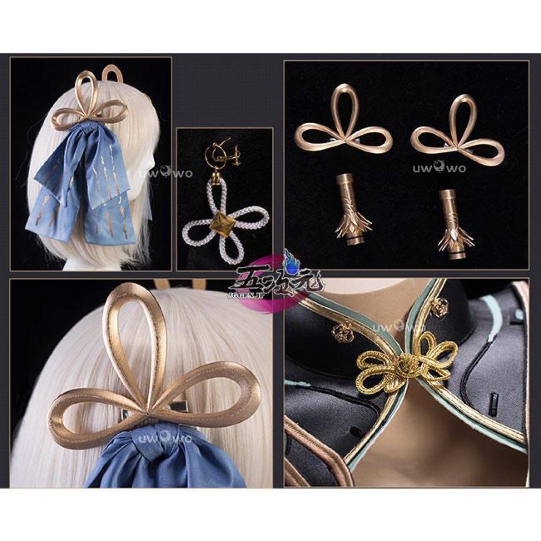 【即発送】鳴潮 今汐 コスプレ衣装 フルセット S ウィッグ靴