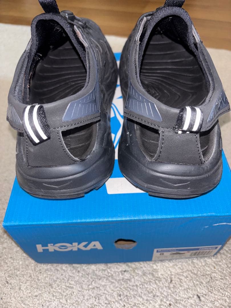 HOKA ONE ONE HOPARA サンダル 26cm ブラック ホカ