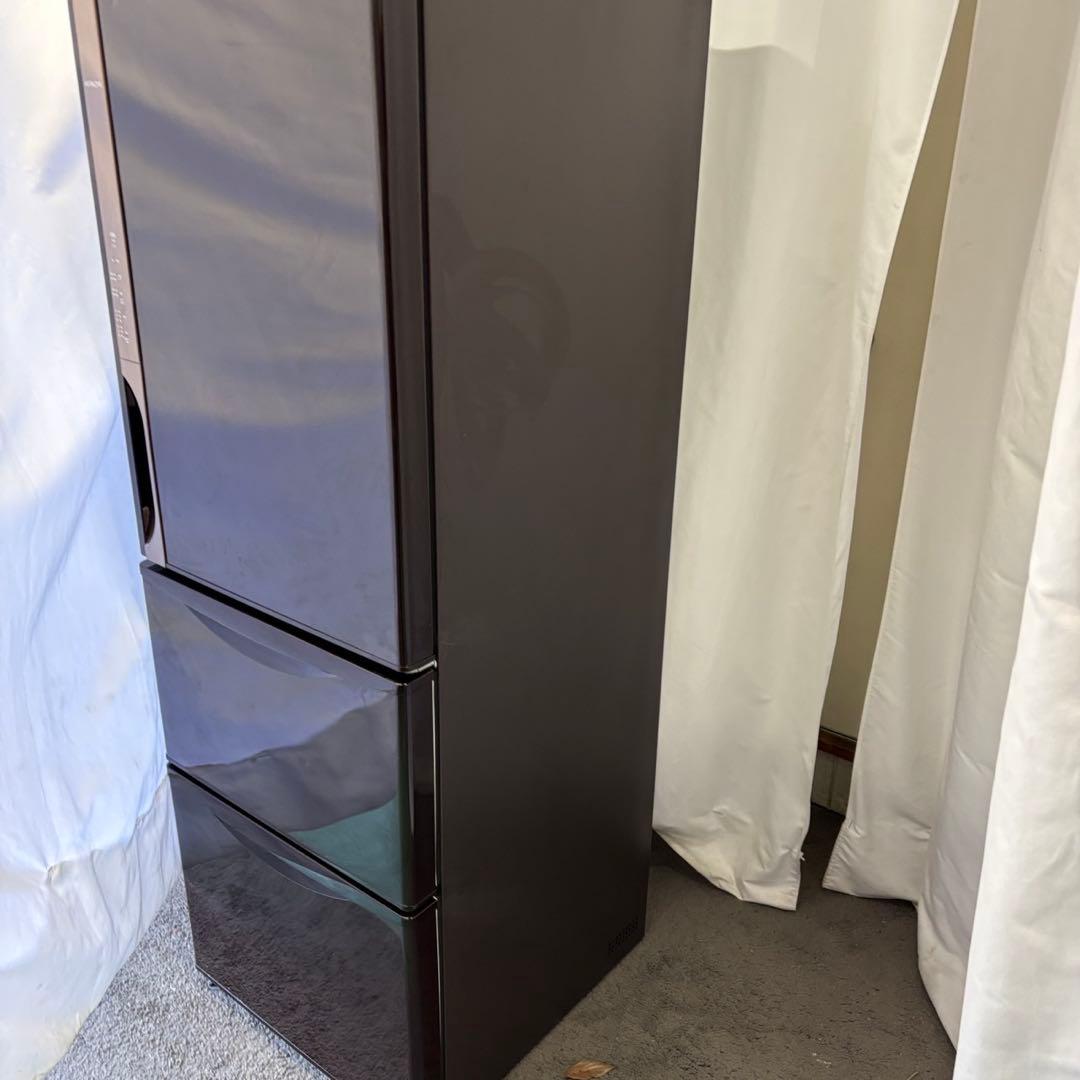 110⭕️冷蔵庫　日立　右開き　300-400ℓ　安い　中古　スリム　設置無料