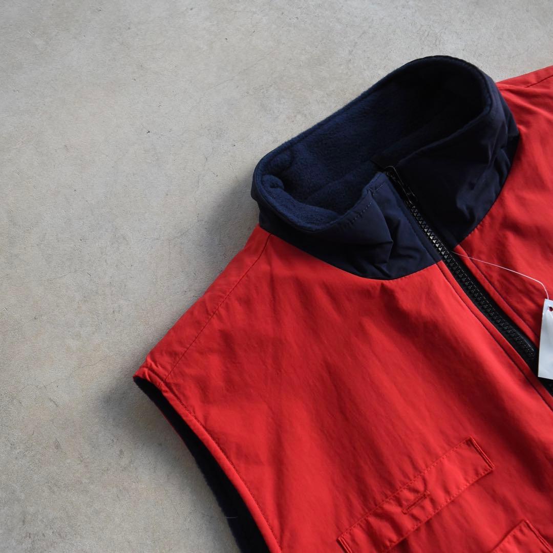 90s UNITED ユナイテッド航空 ナイロンベスト 企業物 未使用 L