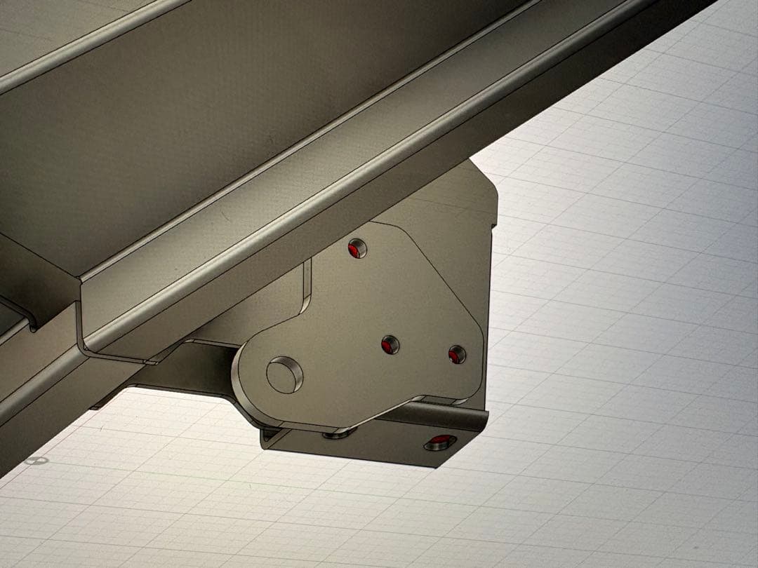 ロッキー　ランドクルーザー80 バンパー