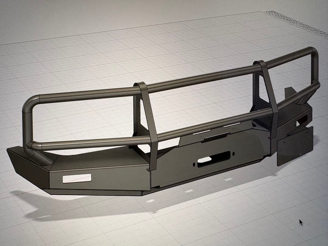 ロッキー　ランドクルーザー80 バンパー