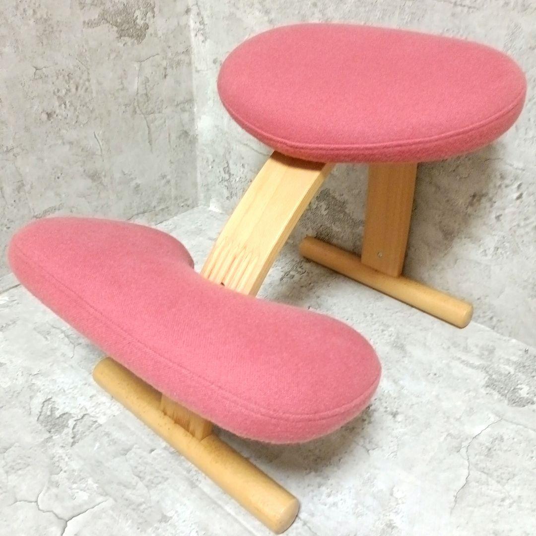 本日限定バランスチェア balans EASY バランスイージー 学習椅子ピンク