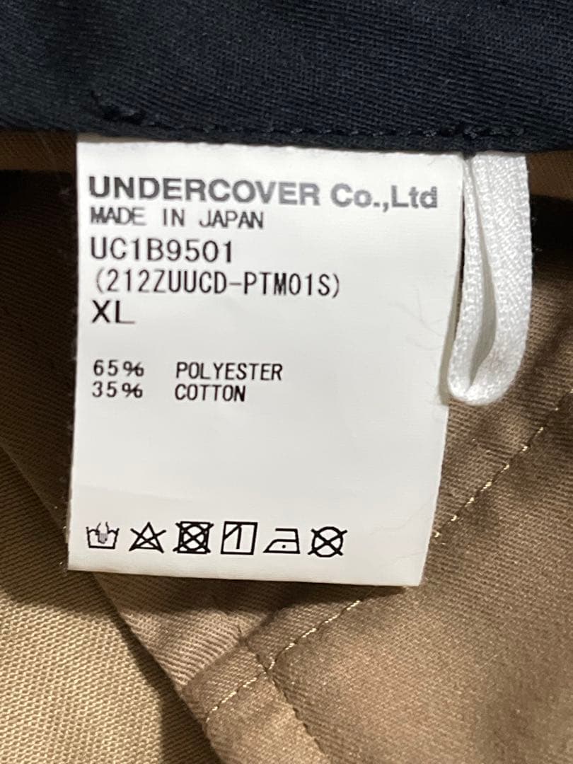 パンツ WTAPS UNDERCOVER 21AW T/C SIDE ZIP 2TUCK