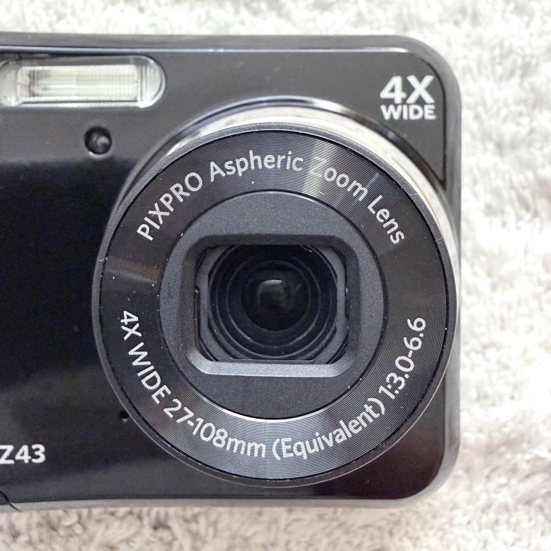 美品【動作確認済】Kodak コダック PIXPRO FZ43 レトロコンデジ